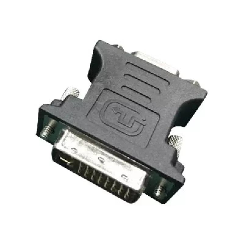 Kabeļu savienotāju adapteris DVI-A VGA 15-pin Gembird A-DVI-VGA-BK