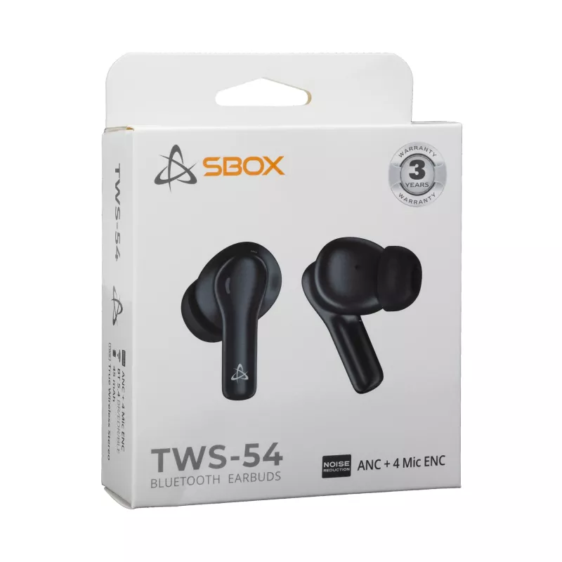 Austiņas SBOX EB-TWS54 melnas