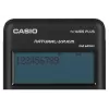 Zinātniskais kalkulators CASIO FX-82ES PLUS-2 — 252 funkcijas, punktmatricas 12 ciparu displejs, darbināms ar baterijām (AAA), melns