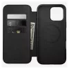 Folio telefona maciņš Nomad NM01675785 Apple tālruņiem, der ekrāniem līdz 17,5 cm (6,9 collas), melns, 3 karšu kabatiņas, galda statīvs