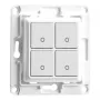Wall Switch Shelly 4 balta Vadības veids Pogas Savietojamība Shelly 1 Shelly i4 Shelly 2.5 Shelly Plus Series