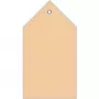 Kravas etiķetes HERMA 6070 80x150 mm ar plastmasas actiņu un salocītu stūri