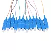 Pigtail komplekts SC/UPC vienmoda Extralink G.657A1 900µm 1 m 12 gab. 12 krāsas