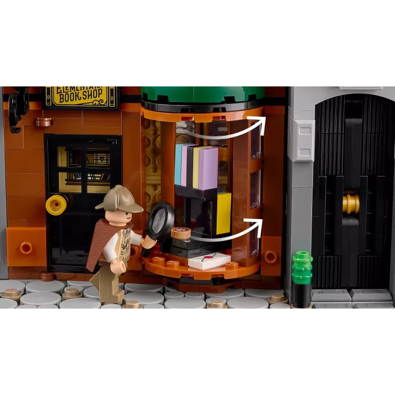 LEGO ICONS 10351 Sherlock Holmes: Book nook