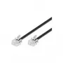 Telefona kabelis Microconnect MPK191 RJ11 RJ11 15 m Melns
