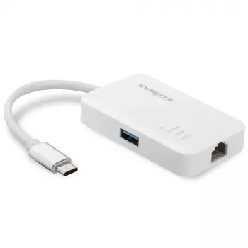Edimax EU-4308 klēpjdatora doks/porta replikators USB 3.2 Gen 1 (3.1 Gen 1) Type-C balts