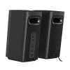 CREATIVE T60 2.0 kompakti Hi-Fi galda skaļruņi ar skaidru dialogu un apkārtējo skaņu, izmantojot Sound Blaster SmartComms komplektu, USB-C audio, mikrofona un austiņu portiem B