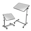 Naktsgaldiņš HERDEGEN EASY modelis 421000 — kompakts naktsgaldiņš, regulējams augstums 70–105 cm, galda virsma 600×400 mm, slīpums 0–90°, 4 bloķējami riteņi, maks. slodze 10 kg