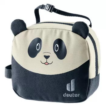 Toiletry bag DEUTER Wash Bag Kids — Polyethersulfone (PES), 160×60×120 mm, Melns/Balts