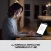 Korpuss ar tastatūru Combo Touch US iPad Pro 11 1.,2.,3. paaudze pelēks