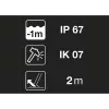 Galvenais lukturis PETZL Aria 2 rgb-desert — uzlādējams 200 lūmenu