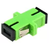 Optiskās šķiedras adapteris Alantec FOA-SCA-SMS — SM SC/APC uz SC/UPC simpleksais savienojums, 2,5 mm, zaļš