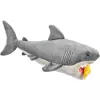 Mīkstā rotaļlieta Schmidt Spiele The balta Shark plīša figūra, modelis 42841, pildīts dzīvnieks