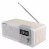 Portatīvais radio BLAUPUNKT PP14BT ar Bluetooth, MP3, MicroSD, USB un modinātāju — 6 W, baterija/maiņstrāva, 230×118×90 mm