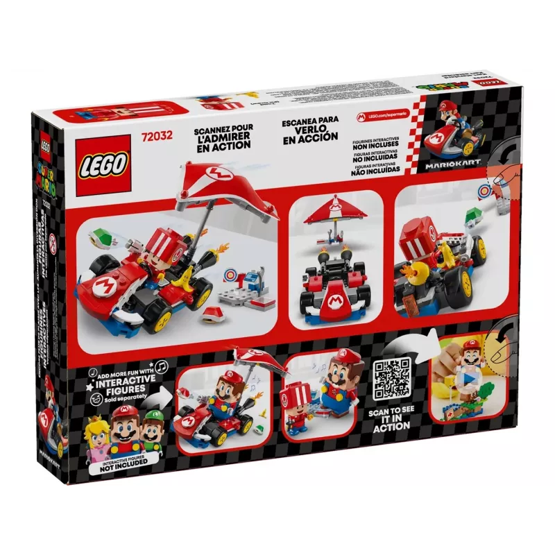 LEGO SUPER MARIO 72032 Mario Kart - Standarta Karte