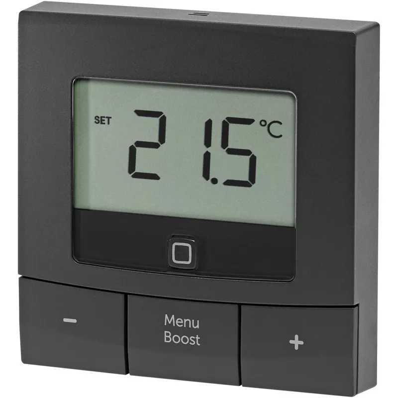 eQ-3 AG Homematic IP HmIP-WTH-B-A, RF, 869,65 MHz, Antracīts, IP20, 250 m, LCD