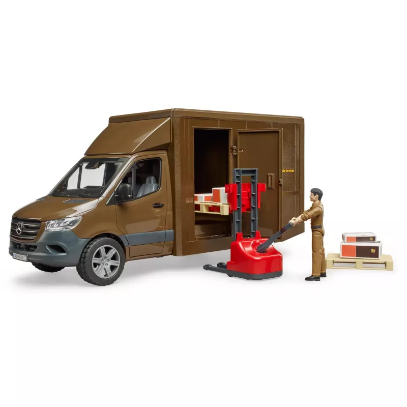 Piegādes automašīnas modelis BRUDER 02678 Iepriekš samontēts 1:16