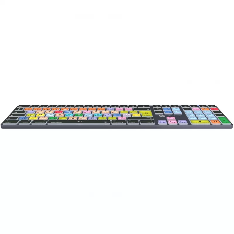 Logicklaviatūra Apple Logic Pro X2 Titan DE Mac — LKB-LOGXP2-TM-DE, vācu izkārtojums