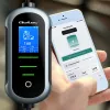 Elektromobiļu lādētājs QOLTEC Mobile EV 2in1 Type2 11 kW 400 V Wi‑Fi TUYA SMART LIFE LCD pārnēsājama sienas kārba 5 m kabelis