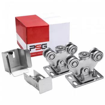 PSG 60.00P.70 ratiņu komplekts bīdāmajām vārtiem 70x70x4 mm sliedei