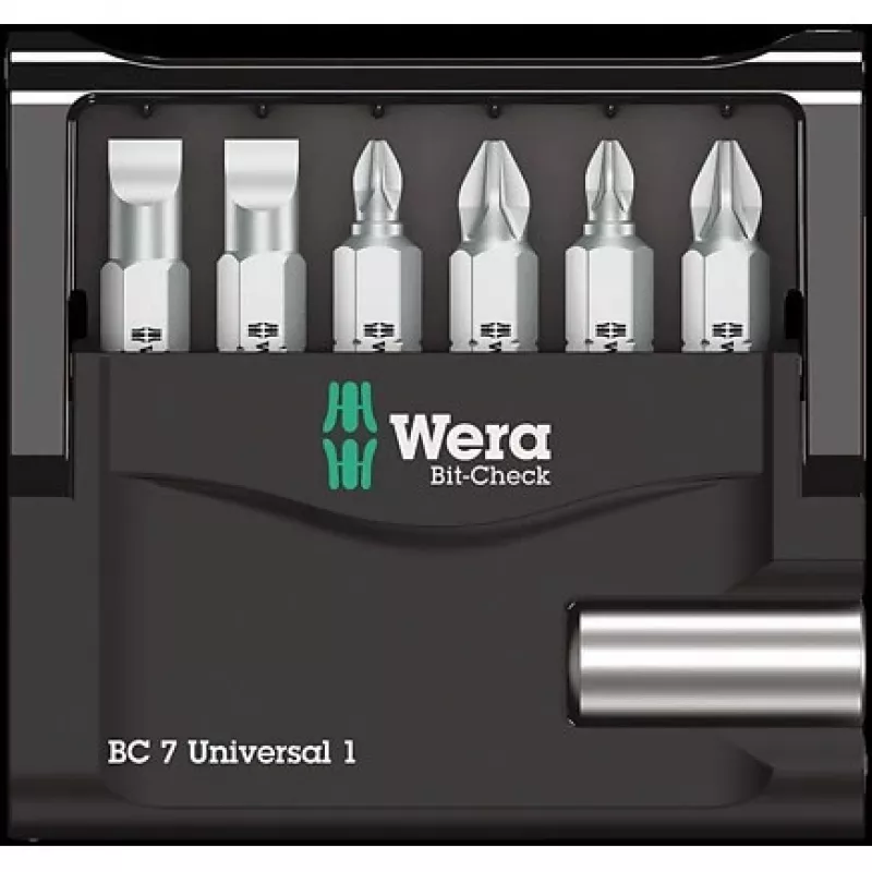 Skrūvgrieža uzgaļu komplekts Wera 05056295001 6 gab. 25 mm