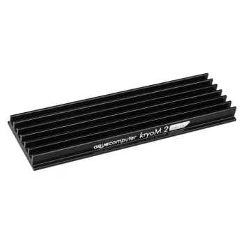 Heatsink Aqua-Computer kryoM.2 — alumīnijs/nerūsējošais tērauds, 70×24×9 mm