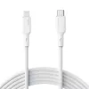 CB-SCL2 Balts silikona kabelis Lightning-USB-C USB Power Delivery USB-PD
