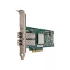 Qlogic - QLE2562-CK - 8 Gb divportu FC HBA, x8 PCIe, SR LC daudzmodu optika