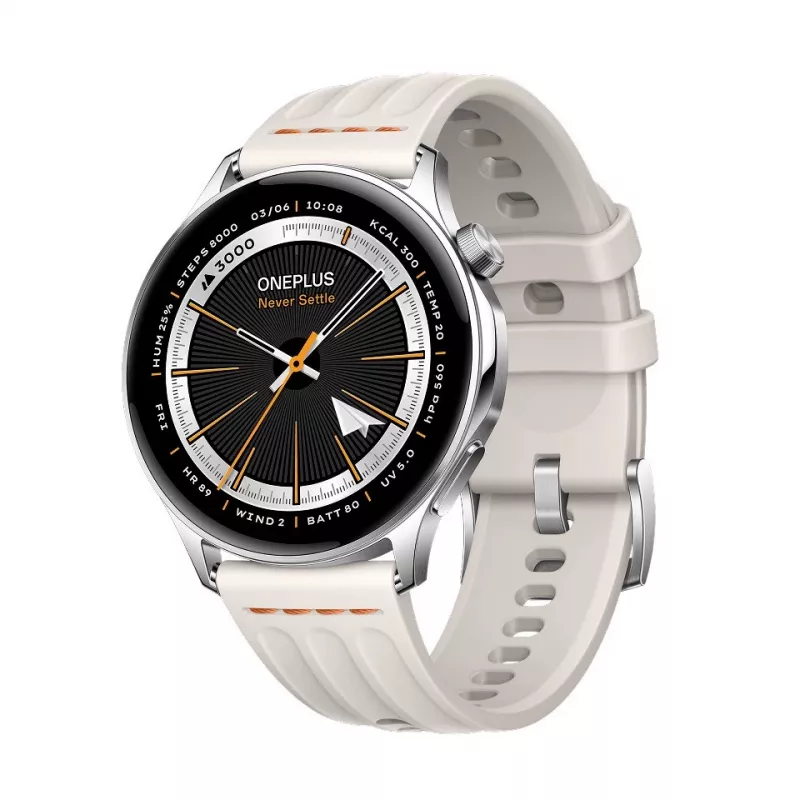 OnePlus Watch Lite - viedpulkstenis, sudrabots