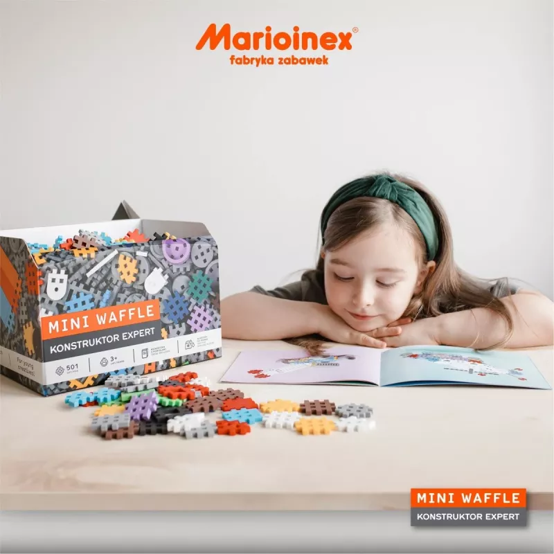 Marioinex Mini Waffle konstruktors Constructor Expert, 501 detaļa