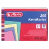 Kartīšu komplekts Herlitz 10836245 Zila Zaļa Rozā Dzeltena