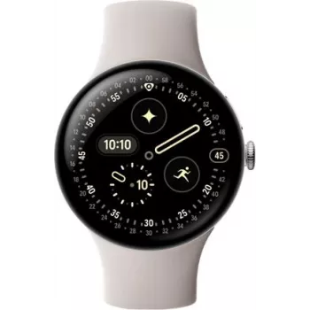 Google Pixel Watch 4 - 45 mm - Alumīnija sudraba pulēts (GA10844-EU)