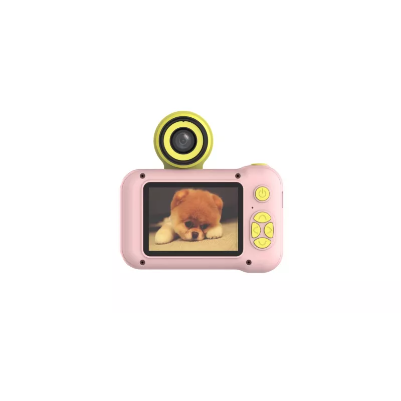 Bērnu digitālā kamera Denver KCA-1351RO 12MP Rozā Dzeltena