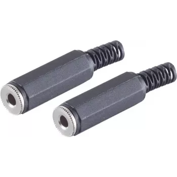 Vadu savienotājs ShiverPeaks BS51210-2 3.5 mm melns