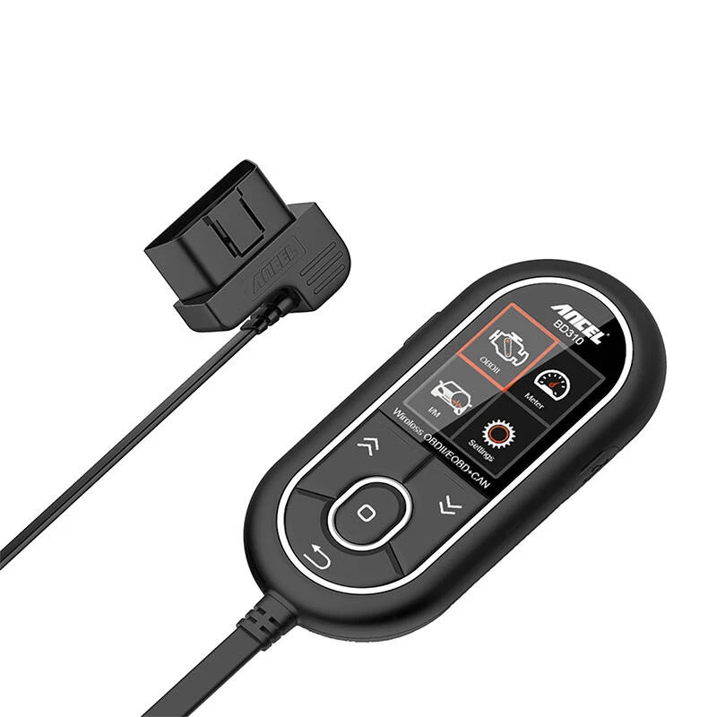 Diagnostikas skeneris Ancel BD310 OBD2 Bluetooth — transportlīdzekļa kļūdu lasītājs un reāllaika datu rīks