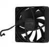 120 mm korpusa ventilatoru 4 paka HYTE FA12 melns, PWM atbalsts, standarta 120mm montāža