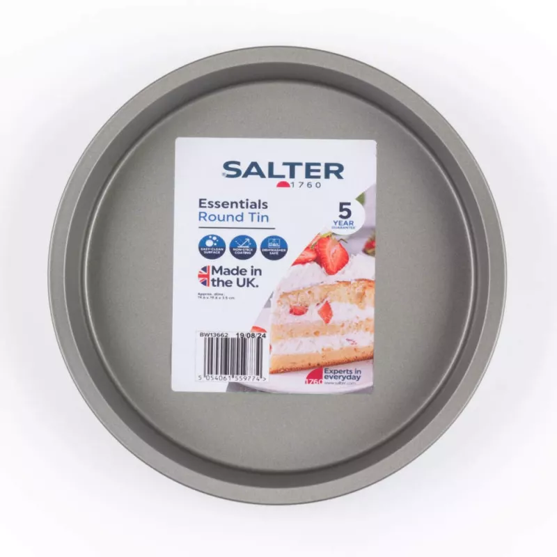 Apaļa veidne Salter BW13662 20 cm nepiedegoša cepamā veidne