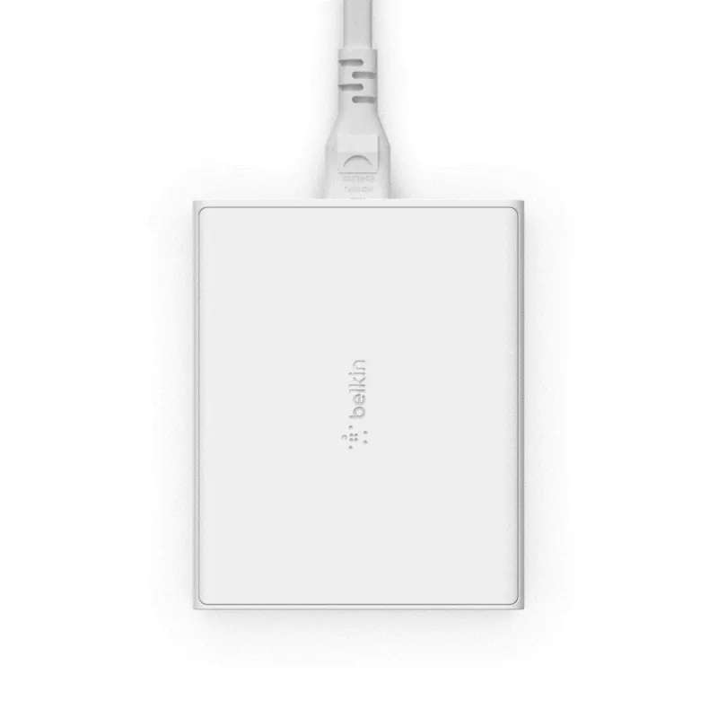 Iekštelpu lādētājs Belkin WCH010VFWH 2m kabelis 2 USB Type-C porti balts