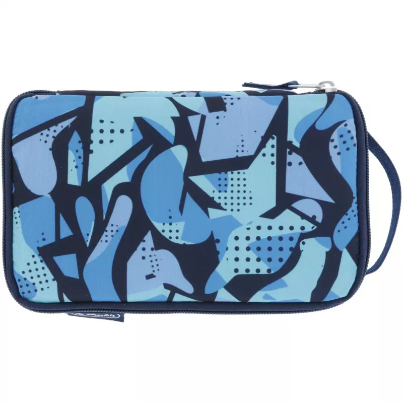 Penālis Herlitz 2 Go CamoBlue poliesters zils 210x130x60mm