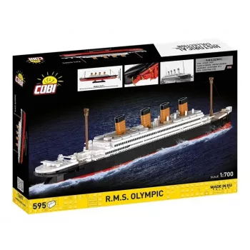 Konstruktoru komplekts Cobi Blocks R.M.S. Olympic 59 bloki — 59 daļu modeļa būvēšanas komplekts