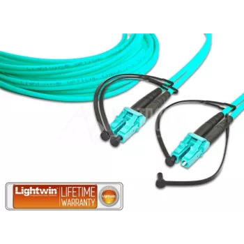 Lightwin LDP-50 LC-LC 30.0 OM3 optiskās šķiedras kabelis 30 m zils (LDP-50 LC-LC 30.0 OM3)