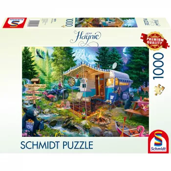 1000 gabalu puzle, schmidt spiele — Jeff Haynie: Ar karavānu kalnos