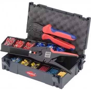Kabeļu presēšanas instrumentu komplekts Knipex 97 90 22