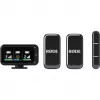 Bezvadu lavaliera mikrofonu komplekts Rode Wireless Micro Camera Kit ar bezvadu raidītāju un uztvērēju