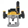 Plunge Router DeWalt DCW620NT-XJ, bezsuku akumulatora, 18V, 1600W jauda, 11–23k RPM, 12,7 mm patrona, putekļu izvads, LED, 3,6 kg, futrālis