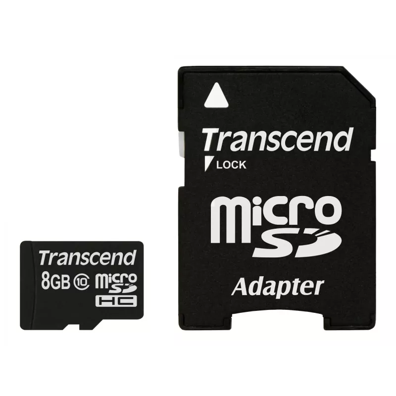 Transcend Premium - zibatmiņas karte (microSDHC/SD adapteris iekļauts)