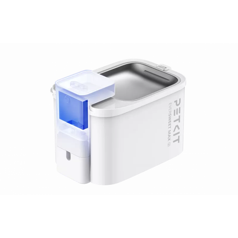 Automātiskā mājdzīvnieku dzirdinātava PETKIT Eversweet Max2 — 3 L tilpums, ABS korpuss, darbināms ar baterijām, 26 dB