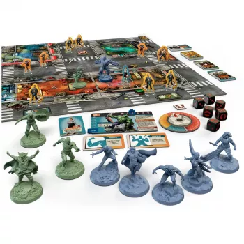 Galda spēle Asmodee Marvel Zombies Heroes' Resistance — kooperatīva miniatūru spēle Zombicide crossover