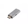 Video kabeļa adapteris Lanberg AD-HD-DP-01 HDMI Type A uz DisplayPort sudraba krāsā