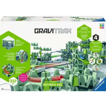 Bumbiņu trases darbības komplekts Ravensburger GraviTrax Action Set XXL Skytrax, trases paplašinājums